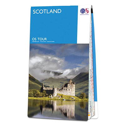 OS Tour (blue) map cover