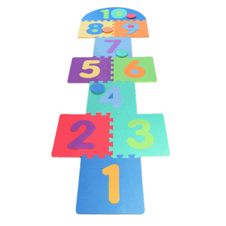 Garden hopscotch