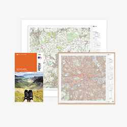 Range of custom made personalised maps