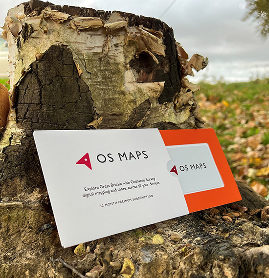 OS Maps Gift card