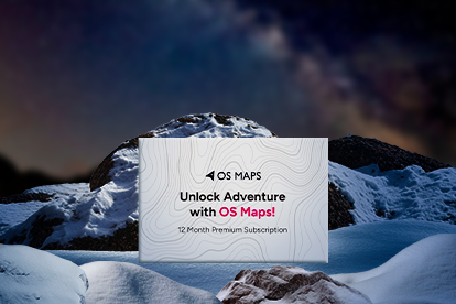 OS Maps Annual Subscription gift card