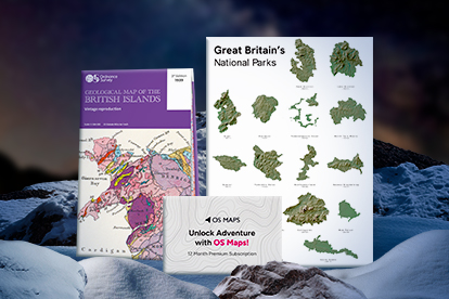 A collection of Ordnance Survey Gift Ideas