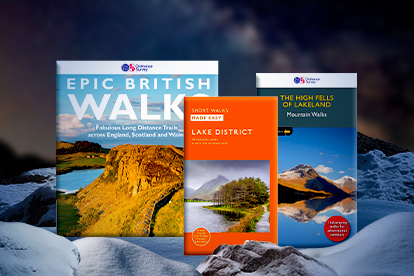 OS walking guidebooks collection