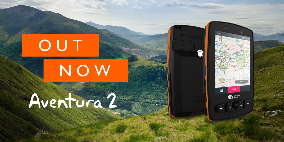 Now available: Aventura 2: hardcore handheld GPS