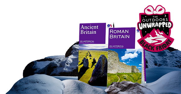 OS Roman Britain, Ancient Britain maps. The Outdoors Unwrapped - Black Friday