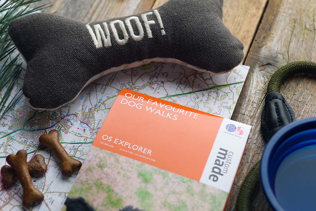 Custom Made Dog Walking Map