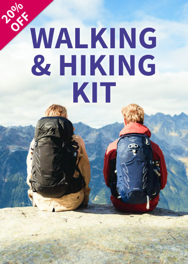 Walking & Hiking Kit 20% off Sale