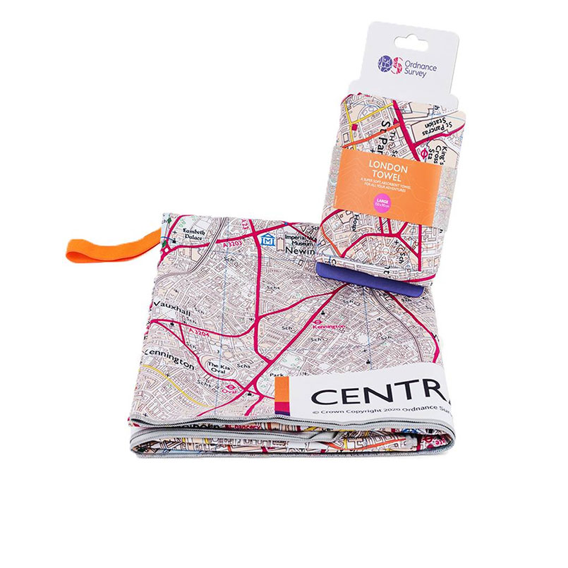 OS Central London Large Towel