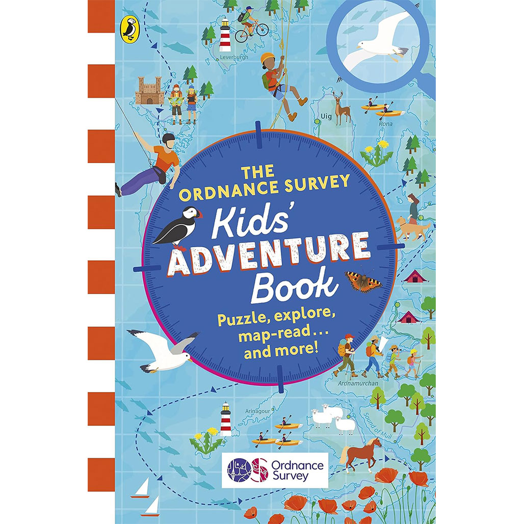 Picture of the Ordnance Survey kids' adventure book