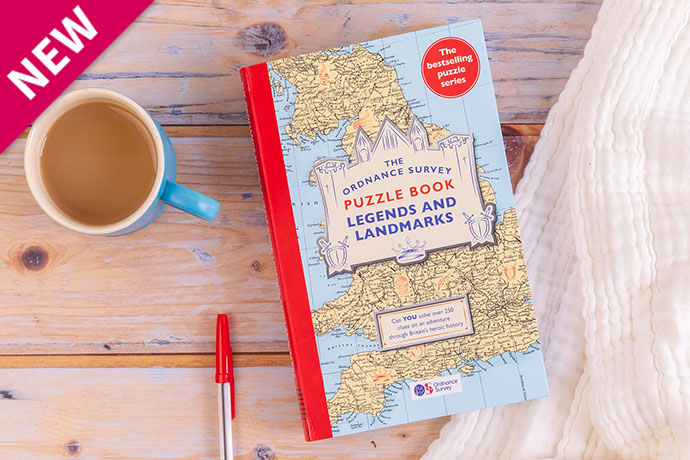 New in: The Ordnance Survey Puzzle Book: Legends & Landmarks