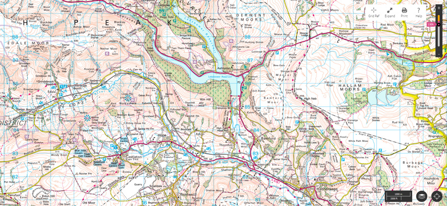 OS Landranger 1: 50 000 scale mapping OS Landranger 1: 50 000 scale mapping