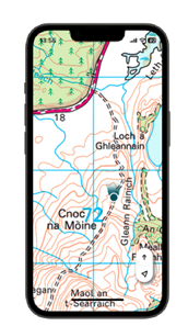OS Maps open on phone