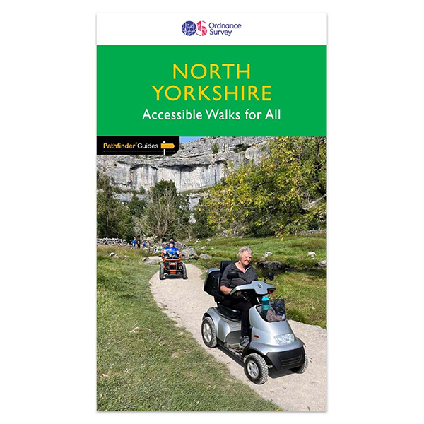 OS Pathfinder Accessible Walks book cover