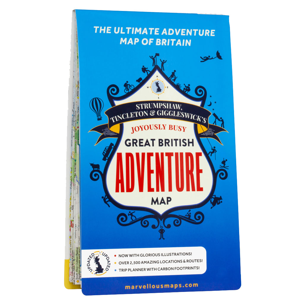 Cover of ST&G Great British Adventure Map