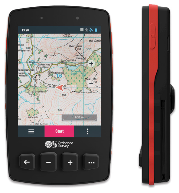 OS Trail 2 Bike GPS device